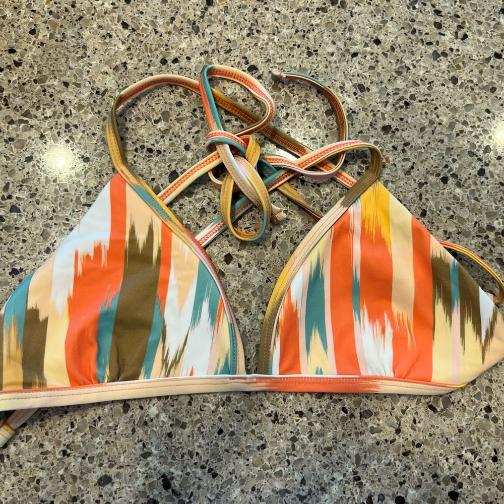 Jolyn Clothing Multicolor Bikini Top